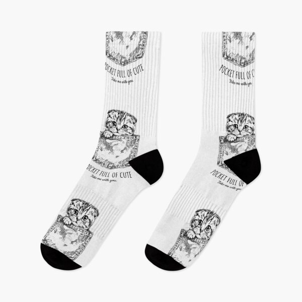 Item preview, Pocket Full of Cute - Scottish Fold Cat designed and sold by bapupa.