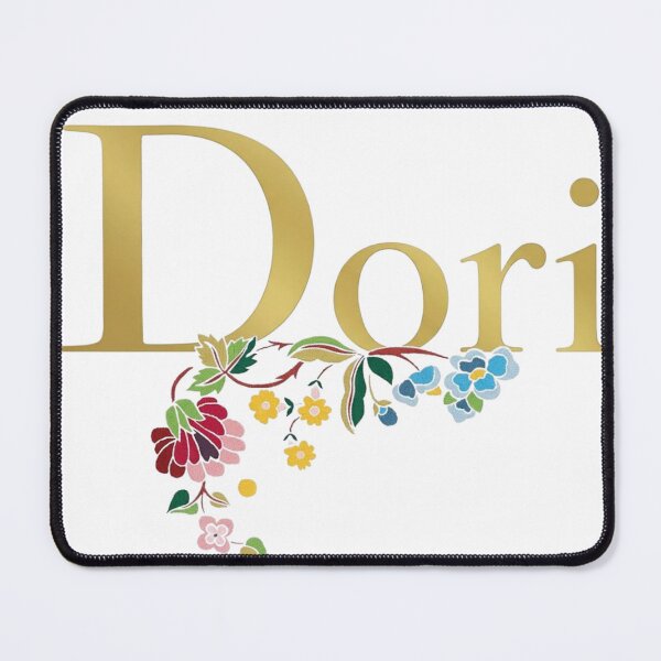 Item preview, Dori Gold Lettering & Wildflower Embroidery Aesthetic designed and sold by artsdylan.