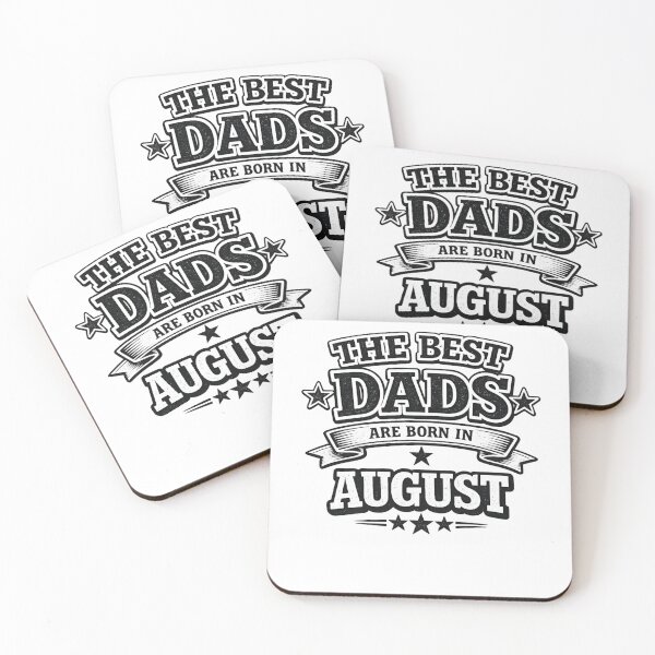 Item preview, The Best Dads Are Born In August – Funny August Birthday Dad Gift Design designed and sold by Szapeee.