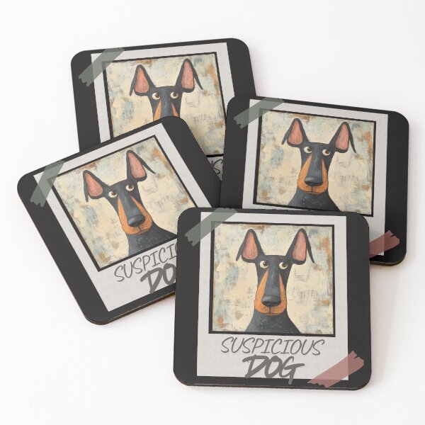 Item preview, Suspicious Dog Funny Pet Humor Shirt for Dog Lovers designed and sold by bozet.