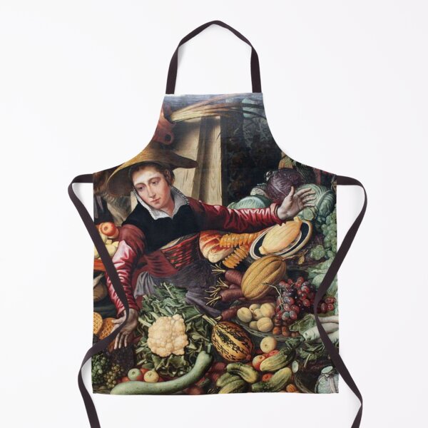 Item preview, Market woman at a vegetable stand designed and sold by SharonTheFirst.