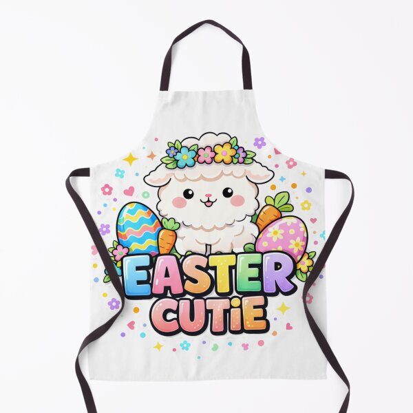 Item preview, Easter Cutie Lamb Kawaii Pastel Bunny Spring Design designed and sold by MoosElkPL.