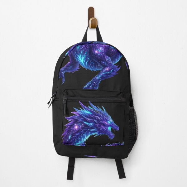 Item preview, Cosmic Neon Monster Dragon designed and sold by Nika Art Studio.