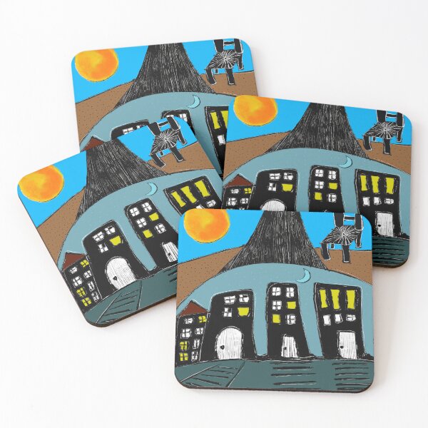 Item preview, “City Under the Chair – A Silent Evening” designed and sold by EvaArtHome.