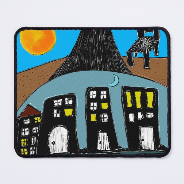 Artikelvorschau, City Under the Chair – A Silent Evening” entworfen und verkauft von EvaArtHome.