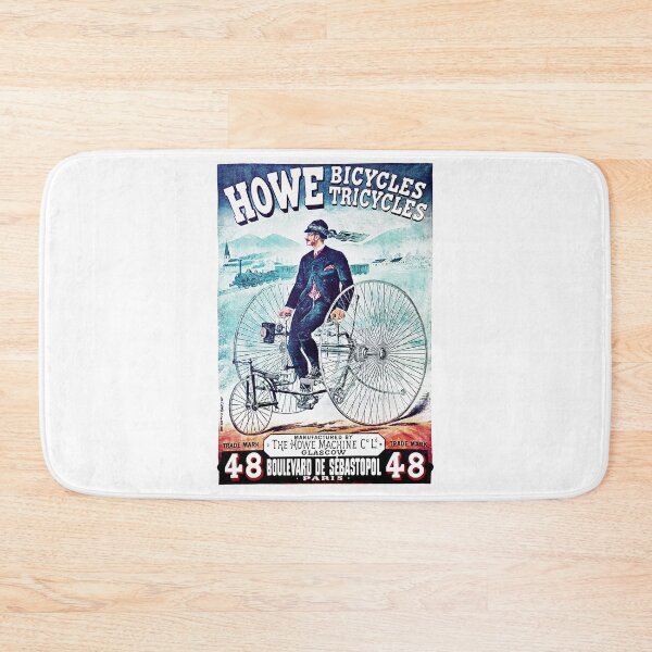 Item preview, Howe Bicycles Tricycles, Vintage Parisien Poster designed and sold by JonDelorme.