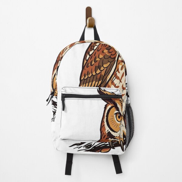 Item preview, Vintage Owl Illustration - Wise Bird Woodcut Art designed and sold by DigitalGremlin.