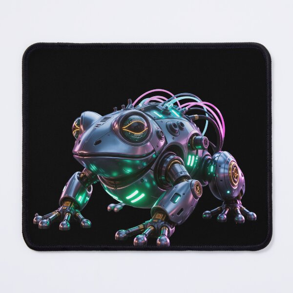 Item preview, Neon Circuit Frog designed and sold by SynthRaccoon.