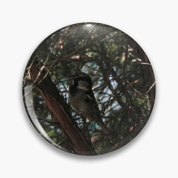 Item preview, Fuzzy Long-Tailed Tit Bird on Spring Branches Macro designed and sold by vikko-art.