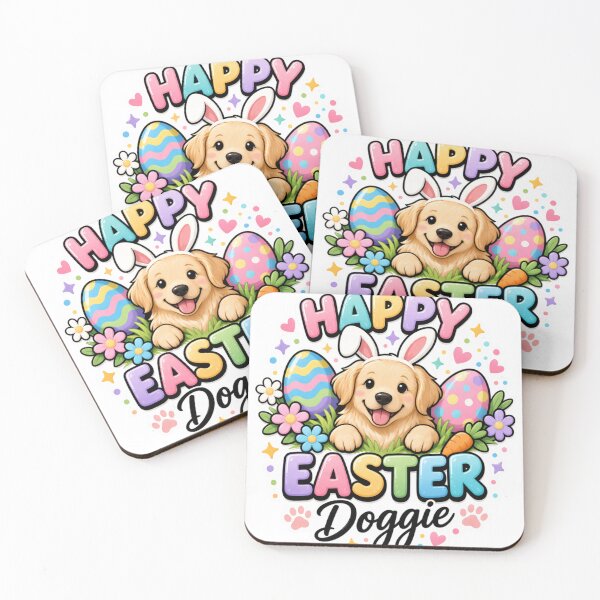 Item preview, Happy Easter Dog Mom Cute Bunny Puppy Pastel Design designed and sold by MoosElkPL.