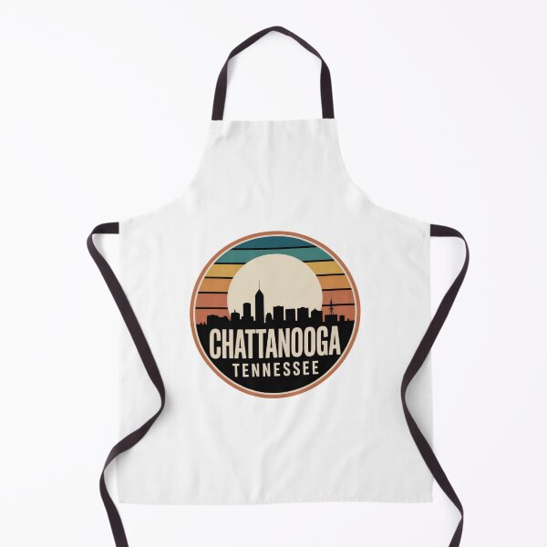 Item preview, Chattanooga Tennessee: Sunset Skyline Large Centered Moon designed and sold by CircinusStore.