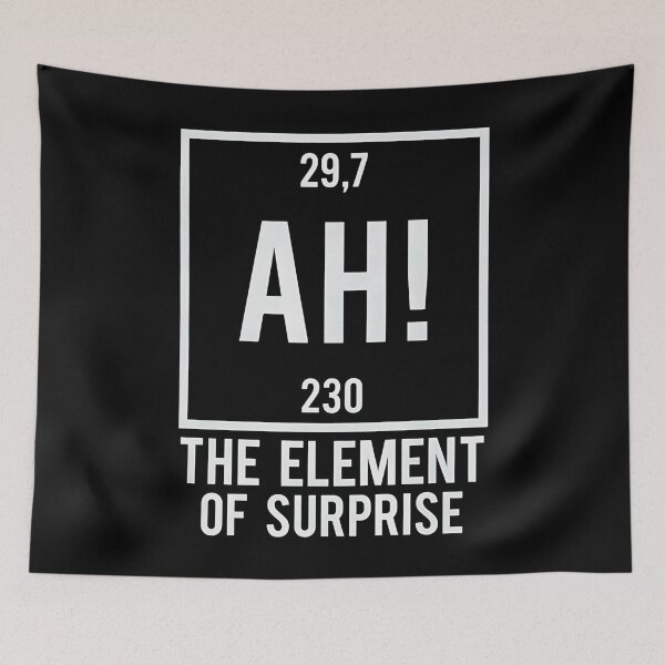 Item preview, Project Hail Mary AH! Element of Surprise Ryland Grace designed and sold by NinMema.