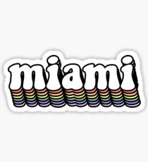 Miami Hippy Sticker