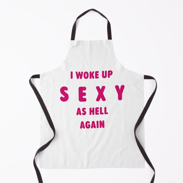 Item preview, I Woke Up Sexy Again Minimal Bold Pink Text designed and sold by OlizaPrint.