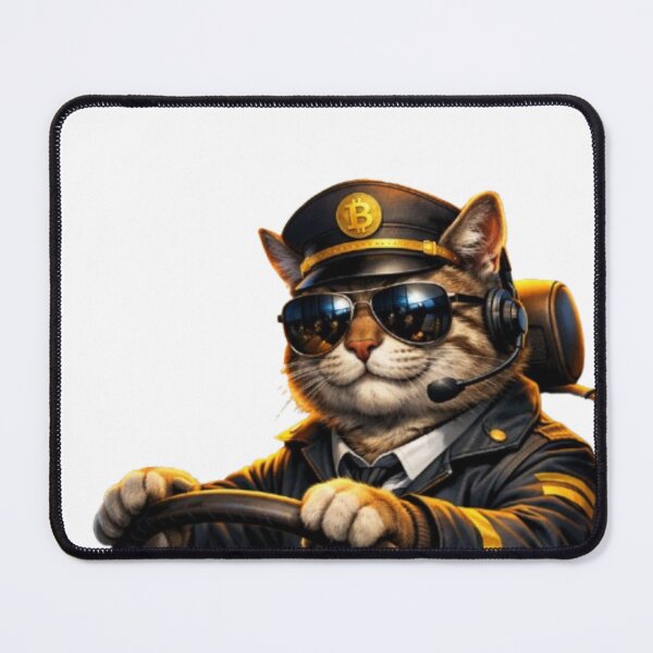Item preview, Bitcoin Bus Driver Cat – Driven by Crypto designed and sold by Busdriverstore.