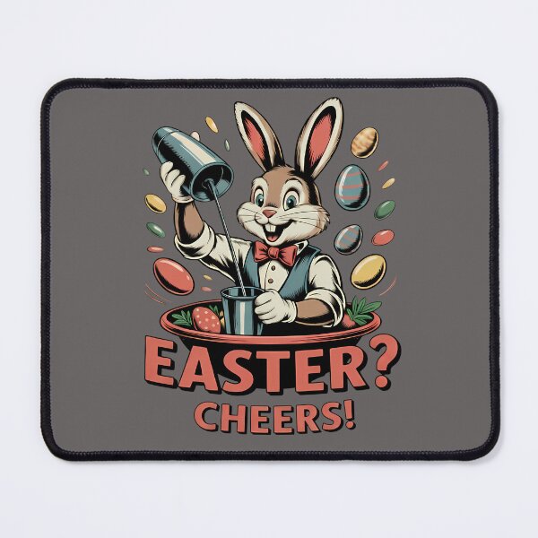 Item preview, Funny Easter Bunny Cocktail Design designed and sold by Art-Arcade6.