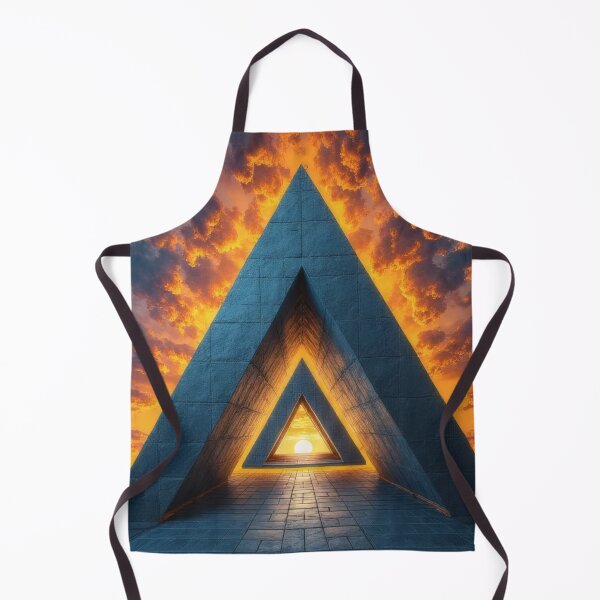 Item preview, Pyramid, sunset and spiritual journey designed and sold by Mianku | Für das Leben.