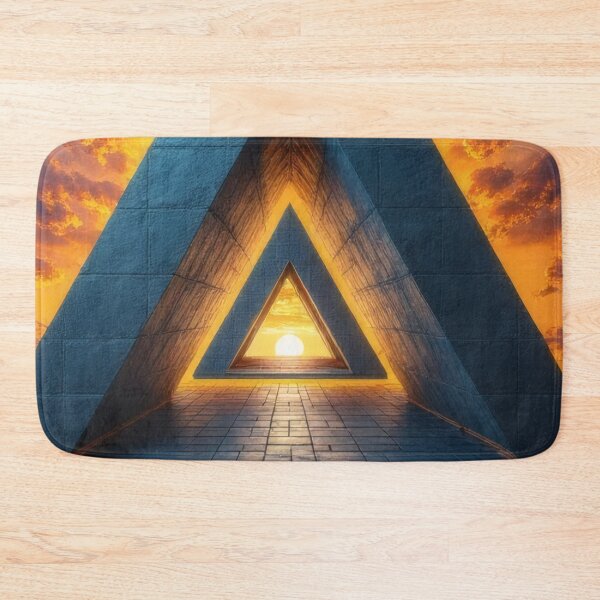 Item preview, Pyramid, sunset and spiritual journey designed and sold by Mianku | Für das Leben.