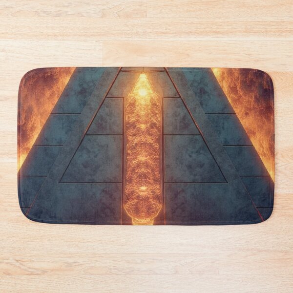 Item preview, Mystical pyramid with a glowing energy source designed and sold by Mianku | Für das Leben.