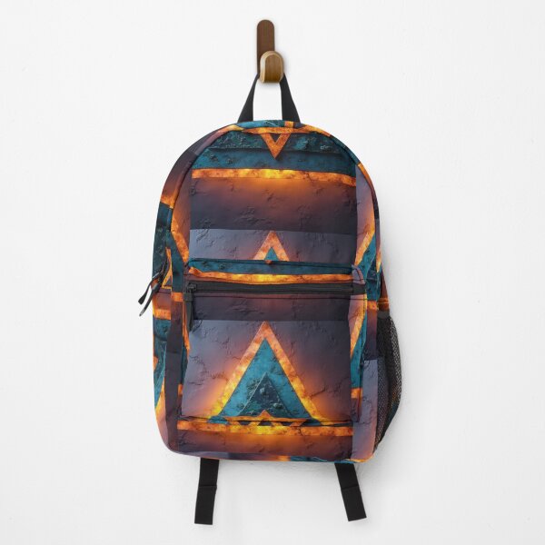 Item preview, Abstract triangular composition with Star of David lights designed and sold by Mianku | Für das Leben.