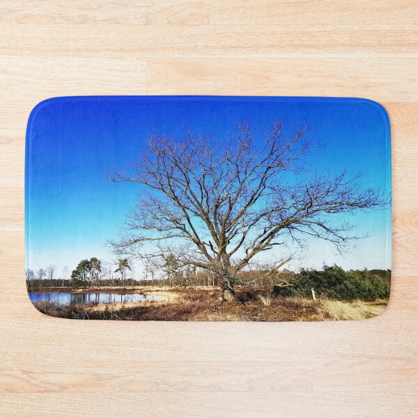 Item preview, Solitary Tree by a Tranquil Lake designed and sold by Peter Kraaibeek | Generative Designs and Car Art.