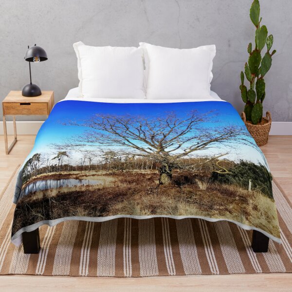 Item preview, Solitary Tree by a Tranquil Lake designed and sold by Peter Kraaibeek | Generative Designs and Car Art.