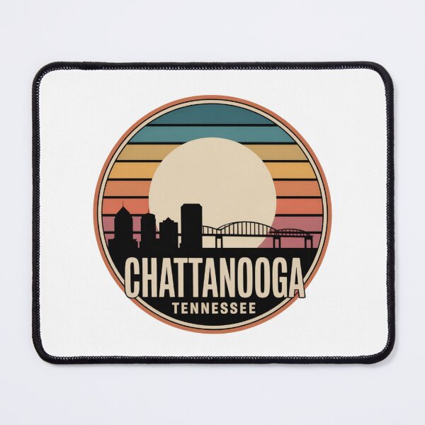 Item preview, Chattanooga Tennessee: Skyline Large Centered Moon designed and sold by CircinusStore.