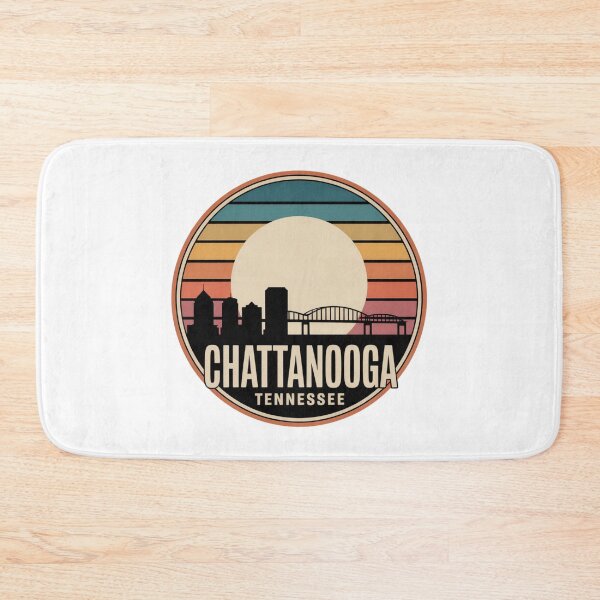 Item preview, Chattanooga Tennessee: Skyline Large Centered Moon designed and sold by CircinusStore.