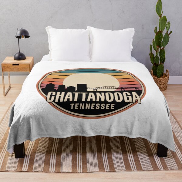 Item preview, Chattanooga Tennessee: Skyline Large Centered Moon designed and sold by CircinusStore.