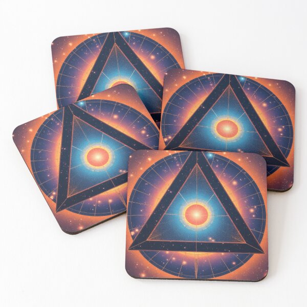 Item preview, Cosmic Triangle: Universal Harmony and Balance designed and sold by Mianku | Für das Leben.