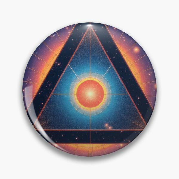 Item preview, Cosmic Triangle: Universal Harmony and Balance designed and sold by Mianku | Für das Leben.