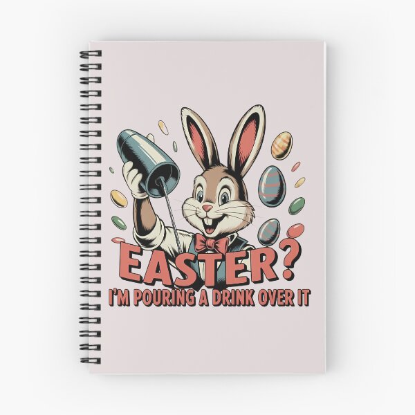 Item preview, Easter? I’m Pouring A Drink Over It – Funny Easter Bunny Cocktail Design designed and sold by Art-Arcade6.