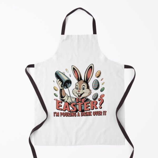 Item preview, Easter? I’m Pouring A Drink Over It – Funny Easter Bunny Cocktail Design designed and sold by Art-Arcade6.