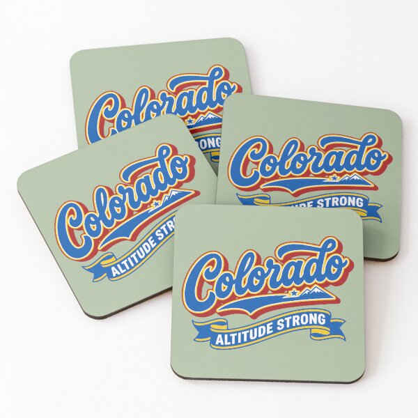 Item preview, Retro Colorado Altitude Strong - Vintage State Pride designed and sold by Cozy-Old-Pub.