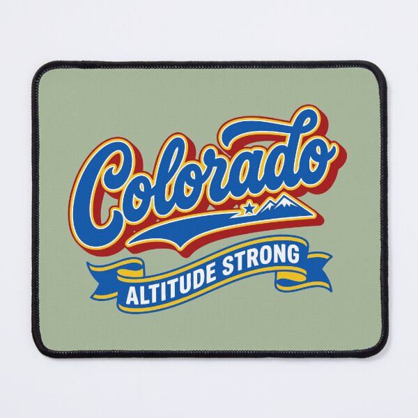 Item preview, Retro Colorado Altitude Strong - Vintage State Pride designed and sold by Cozy-Old-Pub.