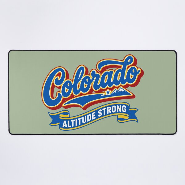 Item preview, Retro Colorado Altitude Strong - Vintage State Pride designed and sold by Cozy-Old-Pub.