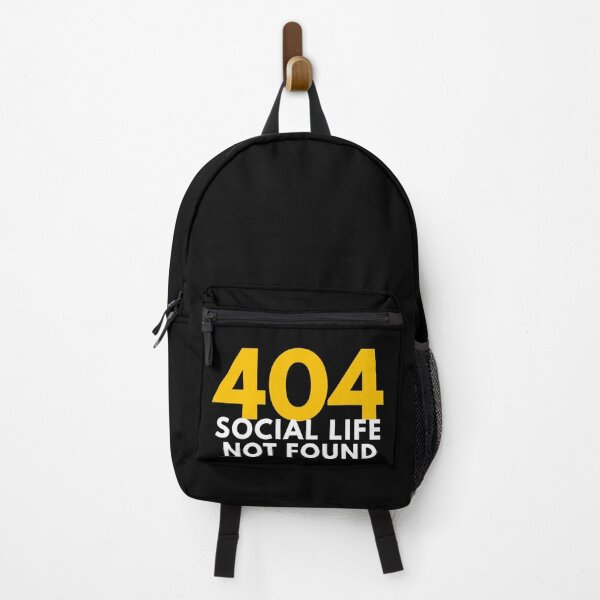 Artikelvorschau, 404 Soziales Leben nicht gefunden – Lustiges Programmierer-Katzen-T-Shirt – Geschenk für introvertierte Geeks entworfen und verkauft von Wild Pixel Studio.