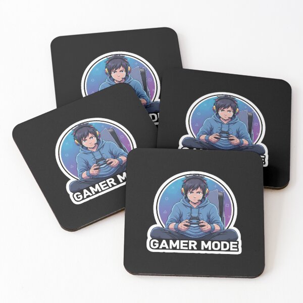 Item preview, Gamer Mode - Anime Boy Gaming Logo designed and sold by WalterAdd.