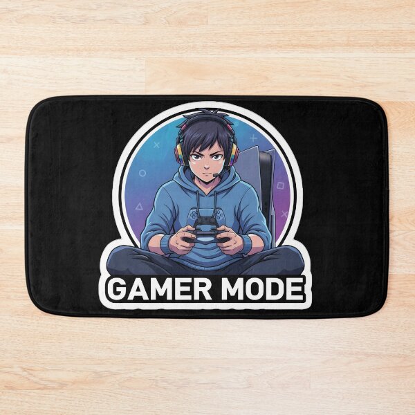 Item preview, Gamer Mode - Anime Boy Gaming Logo designed and sold by WalterAdd.