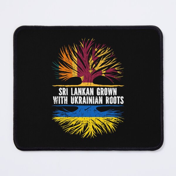 Item preview, Sri Lankan Grown with Ukrainian Roots  designed and sold by CosmoKitsch.