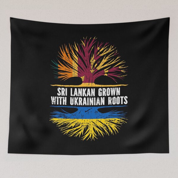 Item preview, Sri Lankan Grown with Ukrainian Roots  designed and sold by CosmoKitsch.