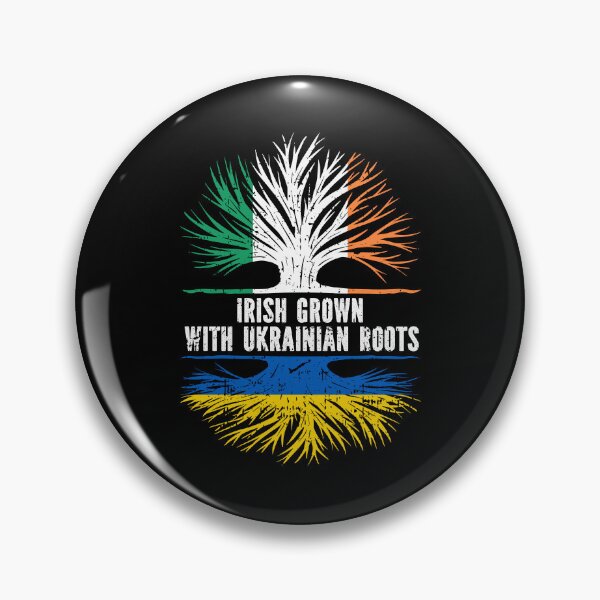 Item preview, Irish Grown with Ukrainian Roots  designed and sold by CosmoKitsch.