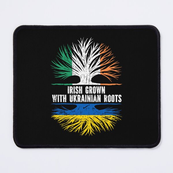 Item preview, Irish Grown with Ukrainian Roots  designed and sold by CosmoKitsch.