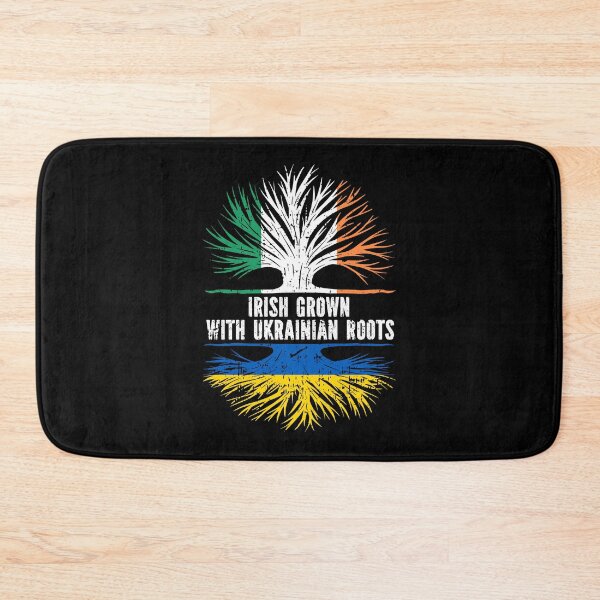 Item preview, Irish Grown with Ukrainian Roots  designed and sold by CosmoKitsch.