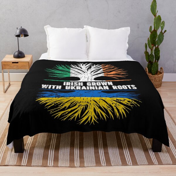 Item preview, Irish Grown with Ukrainian Roots designed and sold by CosmoKitsch.