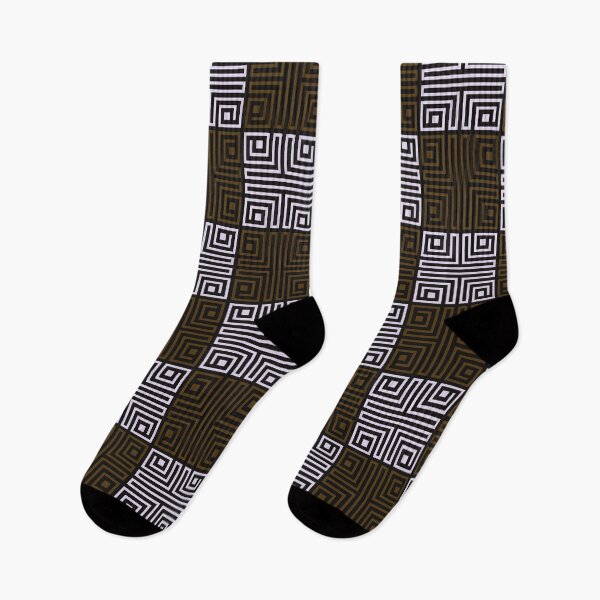 Item preview, Brown Indigenous Savannah Tessellation - Aztec Samoan Tiki  - Bridesmaid Gifts designed and sold by RoyalStarsPatts.