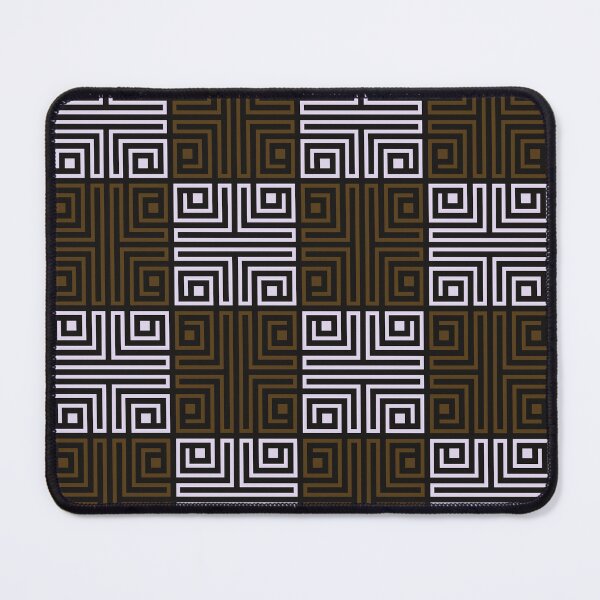 Item preview, Brown Indigenous Savannah Tessellation - Aztec Samoan Tiki  - Bridesmaid Gifts designed and sold by RoyalStarsPatts.