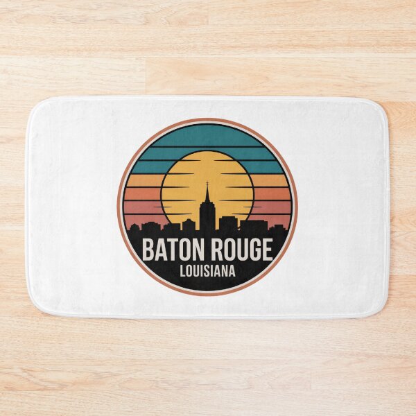 Item preview, Baton Rouge Louisiana: Sunset Skyline Large Centered Golden Sun  designed and sold by CircinusStore.