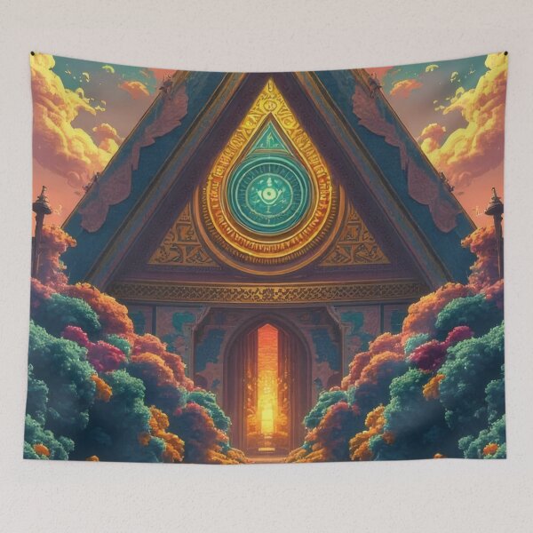 Item preview, Heavenly Portal: Colorful Mysticism and Spiritual Journey designed and sold by Mianku | Für das Leben.