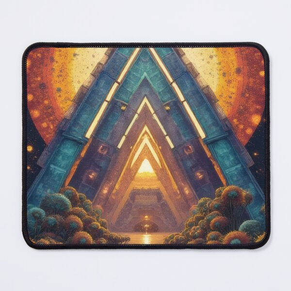 Item preview, Pyramid gateway to the universe above the water designed and sold by Mianku | Für das Leben.